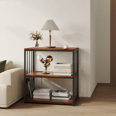 HavenlyYouth 3-tier-storage-shelves provide flexible space for supplies.