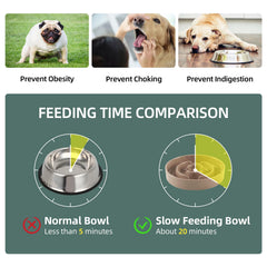 Havniva ceramic bowl with anti-slip bottom stays steady during meals.