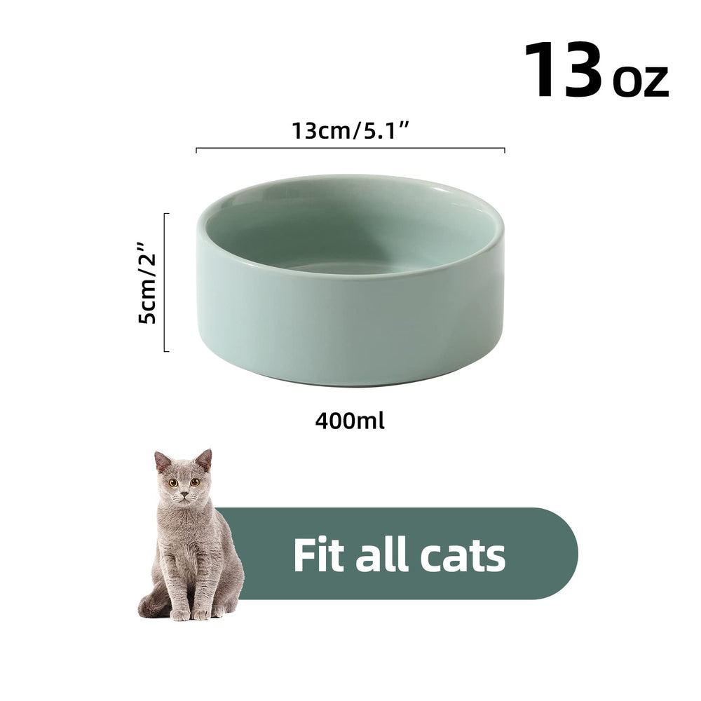 Havniva cat bowls close-up showing dishwasher-safe ceramic and easy cleaning.