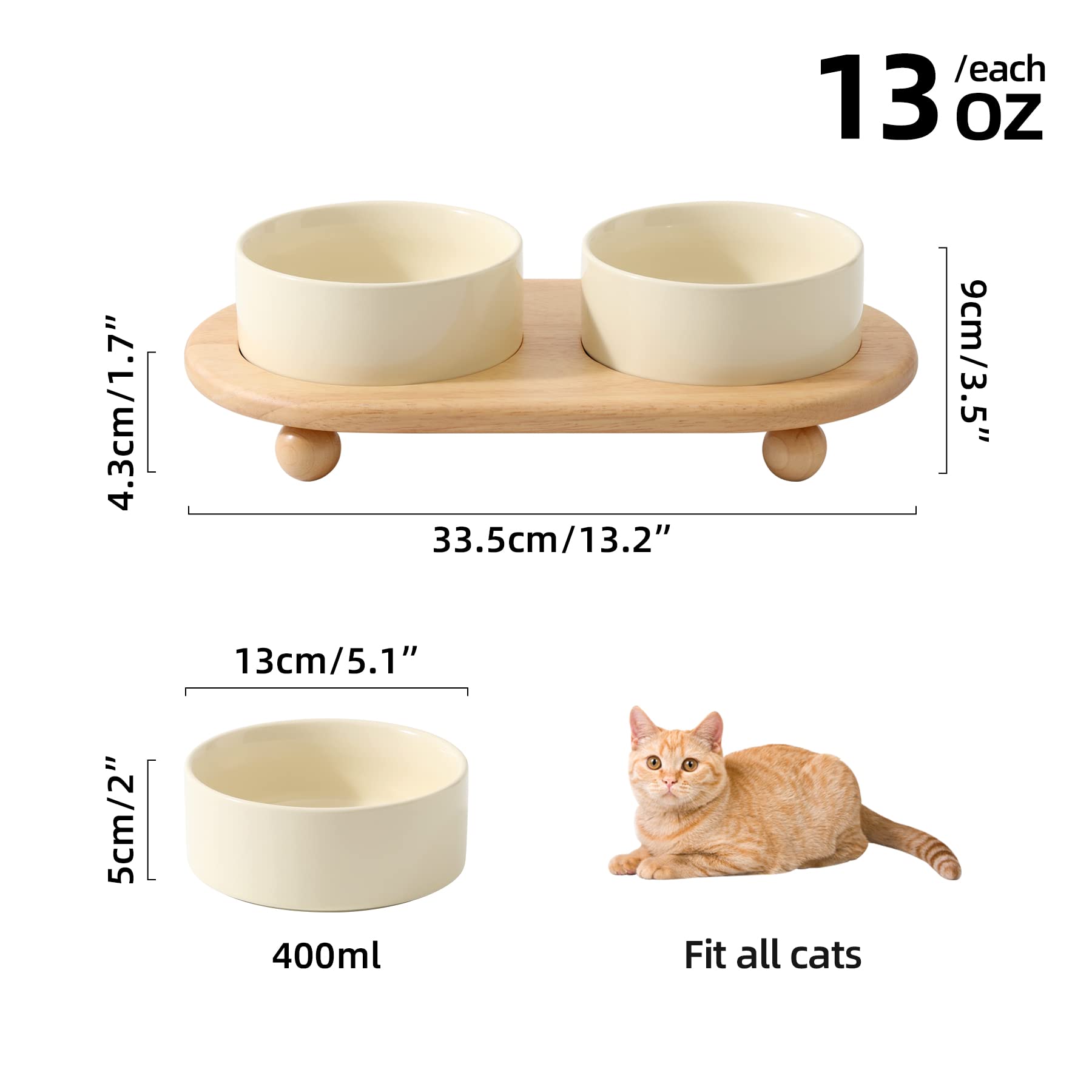 Havniva ceramic food and water bowl demonstrates versatile use for hydration and meals
