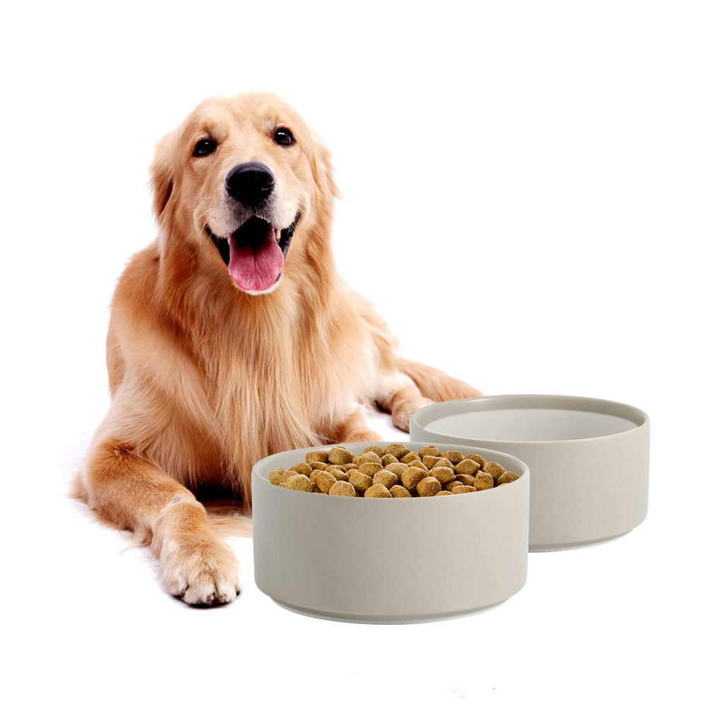 Havniva dishwasher-safe ceramic dog bowl for easy cleaning
