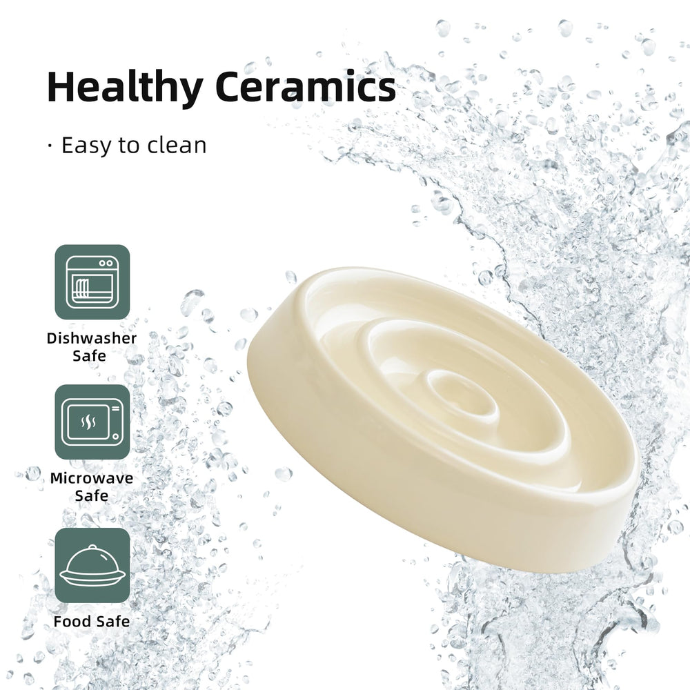 Havniva ceramic glaze finish minimizes sticking for quick cleaning