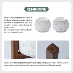 Havniva ceramic bowls stay stable during mealtime.