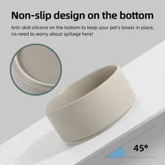 Havniva wide-deep 60oz ceramic bowl for large portions and easy refills