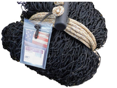 hay chix easy-fill closure system demonstrates quick secure filling.