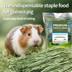 Hay Natural high-fiber timothy hay close-up highlights digestive support.