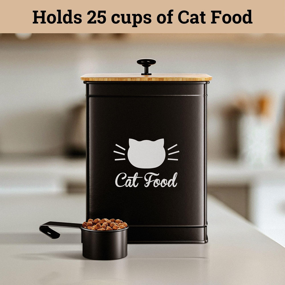 HB Design Co. airtight seal keeps kibble moisture-free and fresh