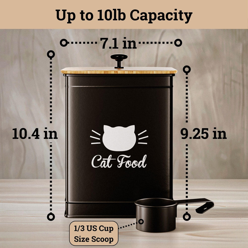 HB Design Co. easy-open lid for quick daily feeding access