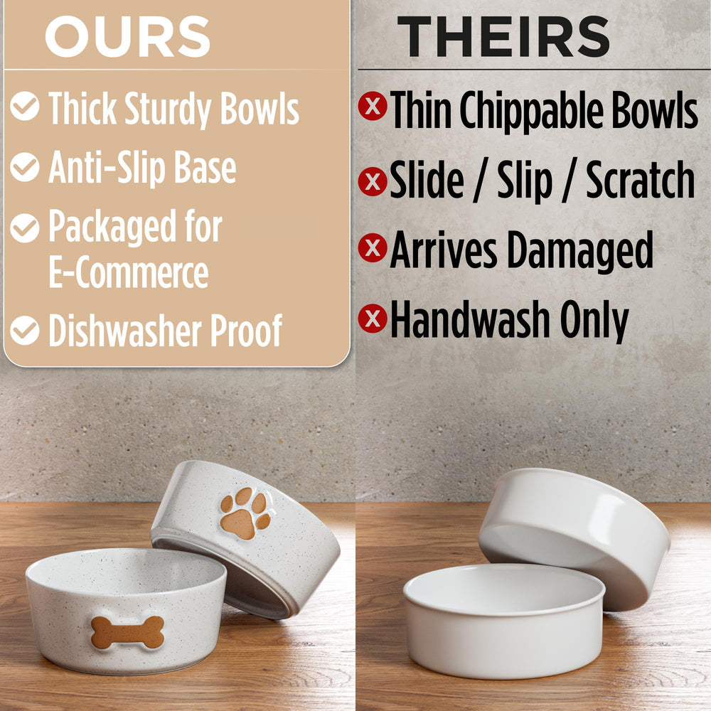 HB Design Co bowls bring a stylish, practical touch to kitchen or feeding area.