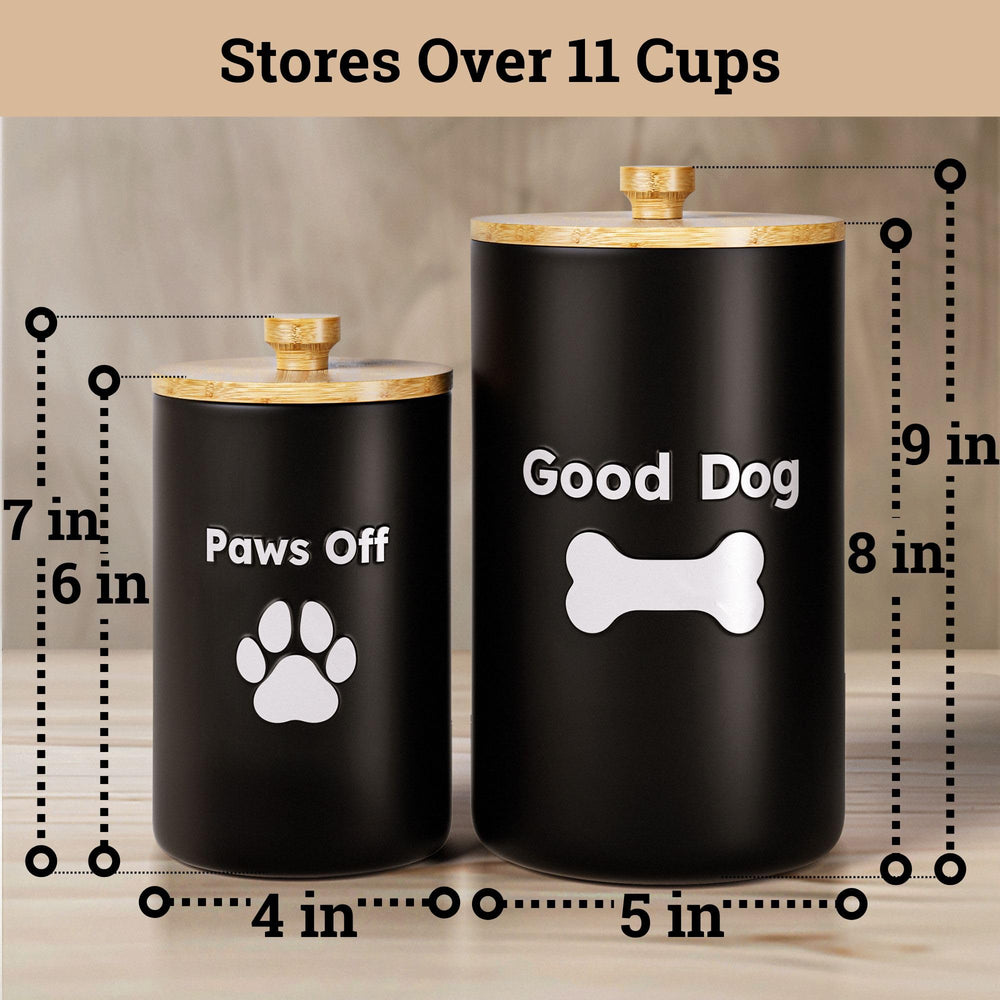 HB Design Co raised decorative design enhances style and function for treat jars