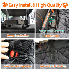 HCCW universal-fit car seat cover adapts to most vehicles.