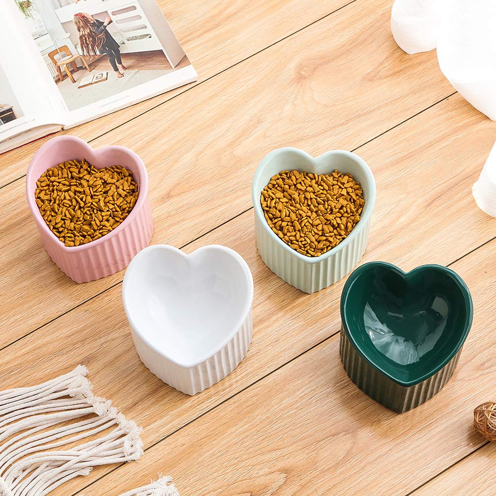 HCHLQLZ microwave-safe cat bowl porcelain for quick warming