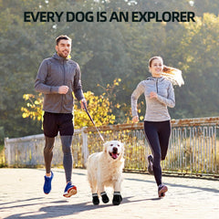 Hcpet dog boots snug adjustable straps emphasize secure fit and anti-slip design
