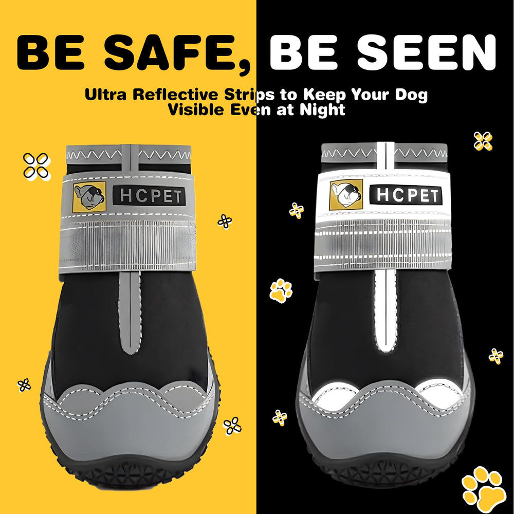 Hcpet paw protection provides floor protection and controlled paw movement.