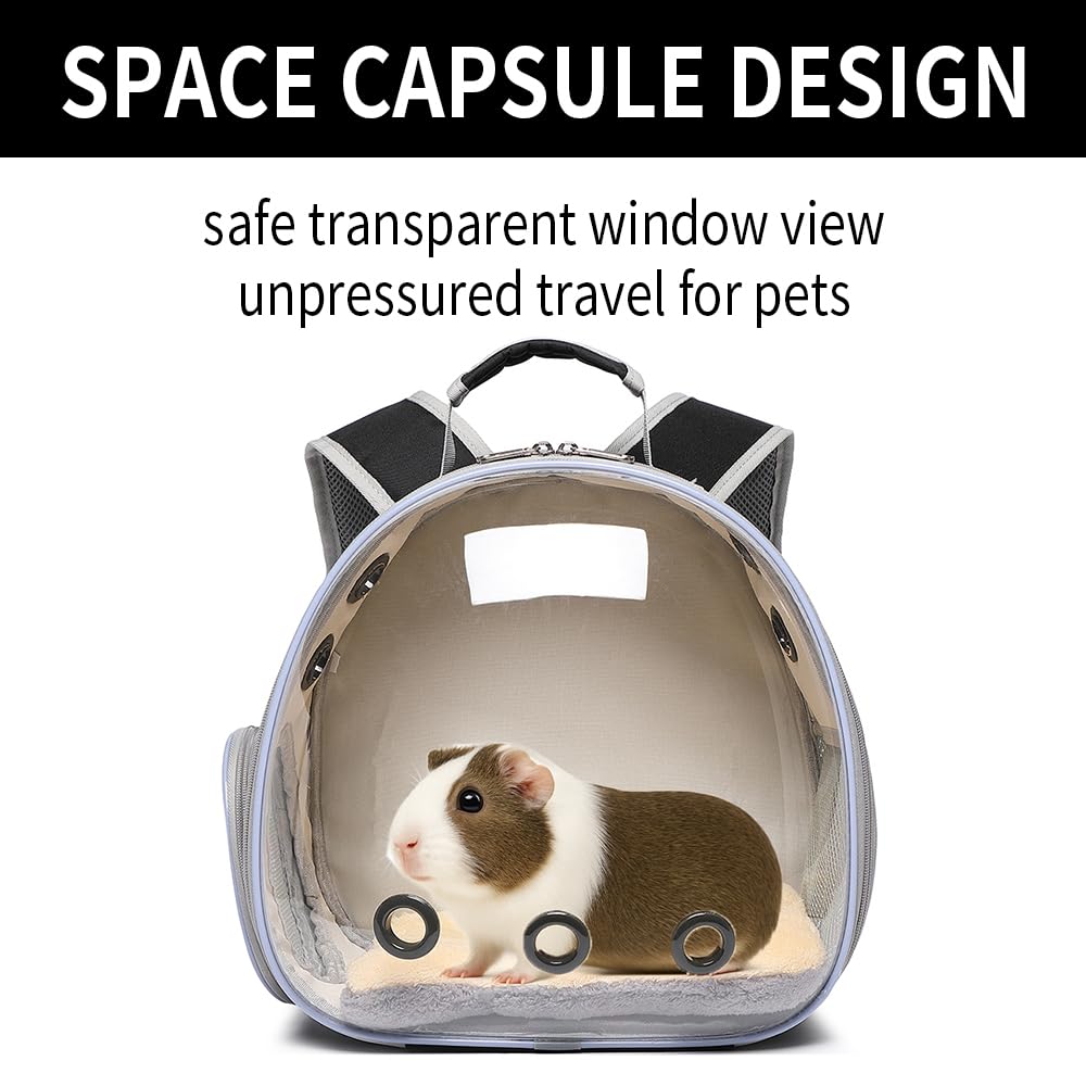 Hcupet Bunny Carrier ventilation side highlighting air holes