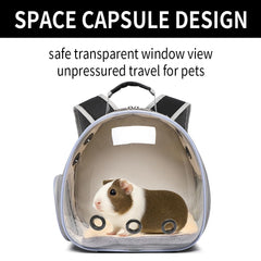 Hcupet Bunny Carrier ventilation side highlighting air holes