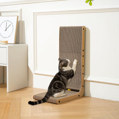 HCYLHXQ eco-friendly cardboard scratcher is durable and recyclable