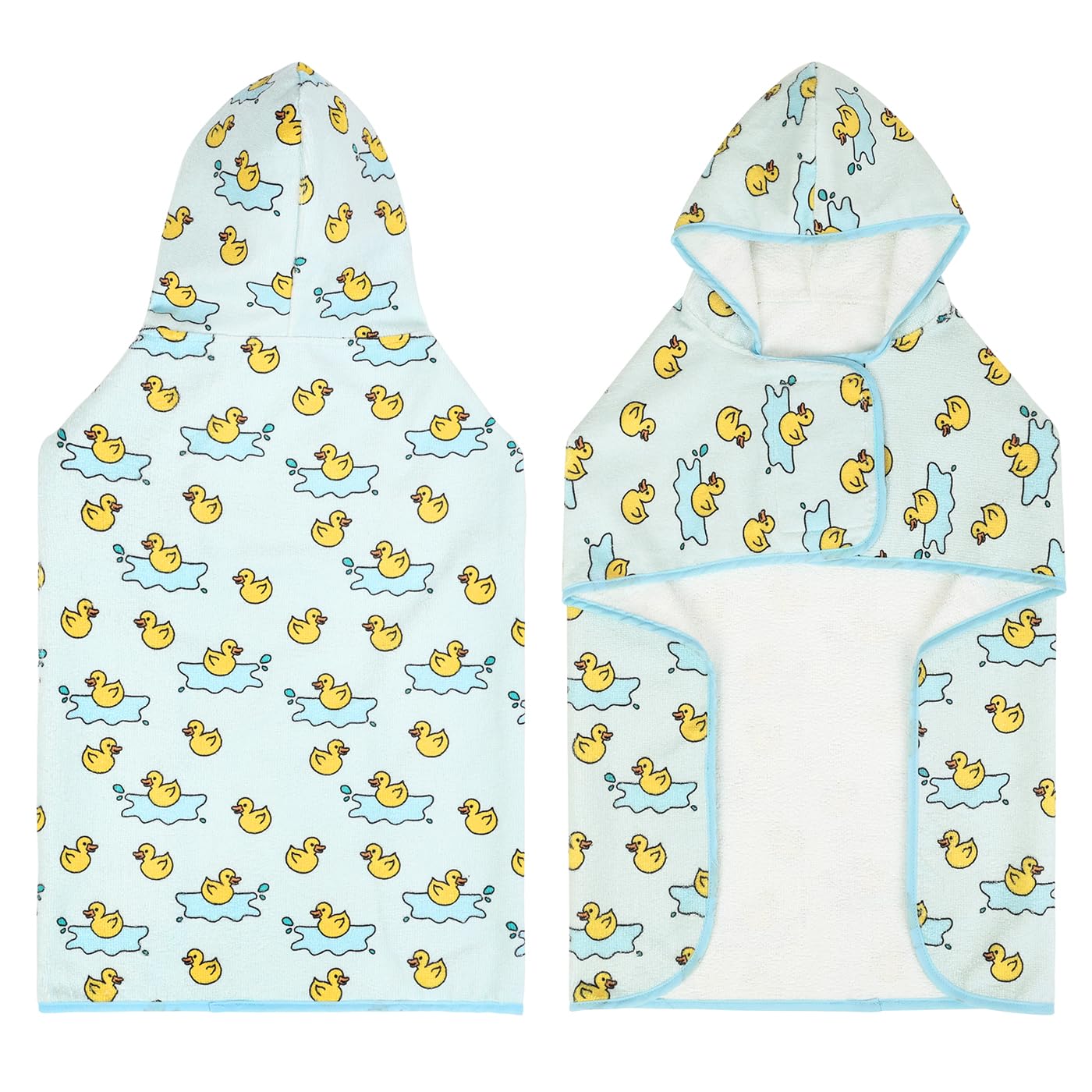 HDE dog bathrobe travel-friendly design is ideal for outdoor drying on trips