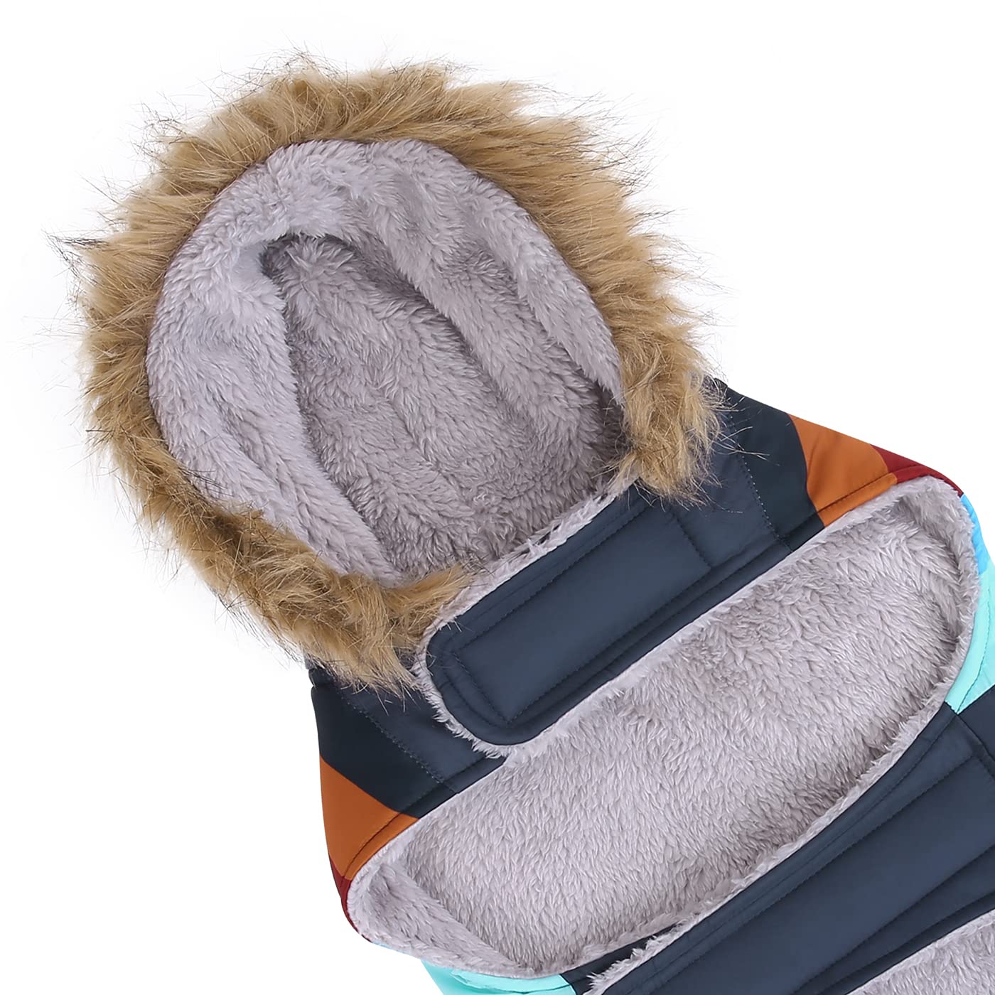 HDE quilted chevron design adds stylish comfort to cold days.