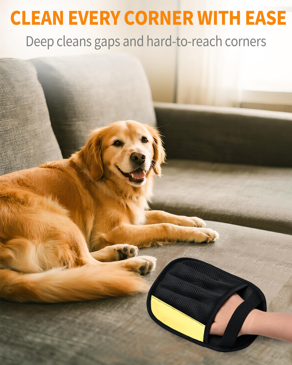 HDLDYDD glove on car seats removes lint without waste.