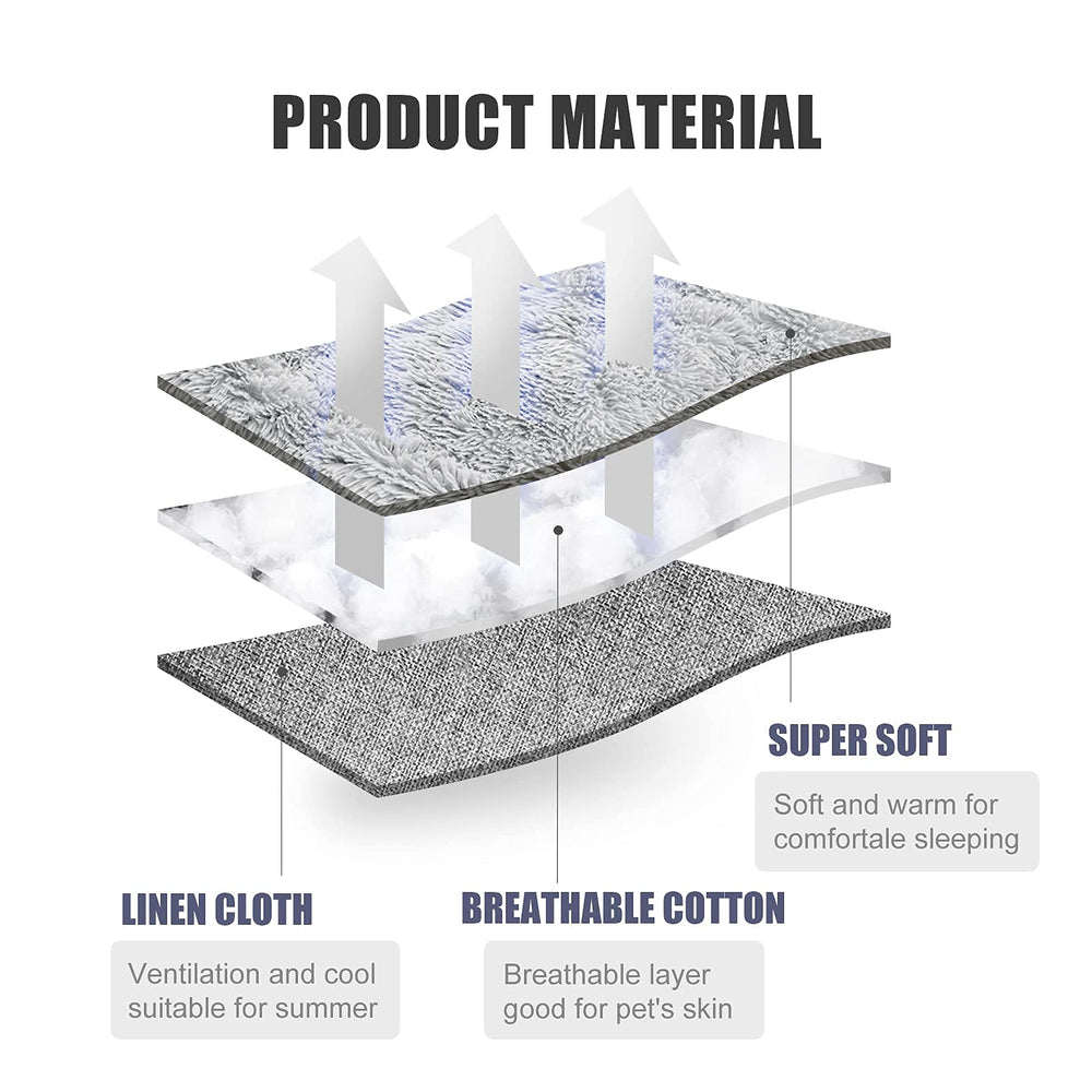 HDLKRR cat bed 24x20 inch size suits small to medium cats