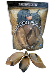 HDP Large Hooves Naturals 1lb bag offers durable natural chews that support dental care.
