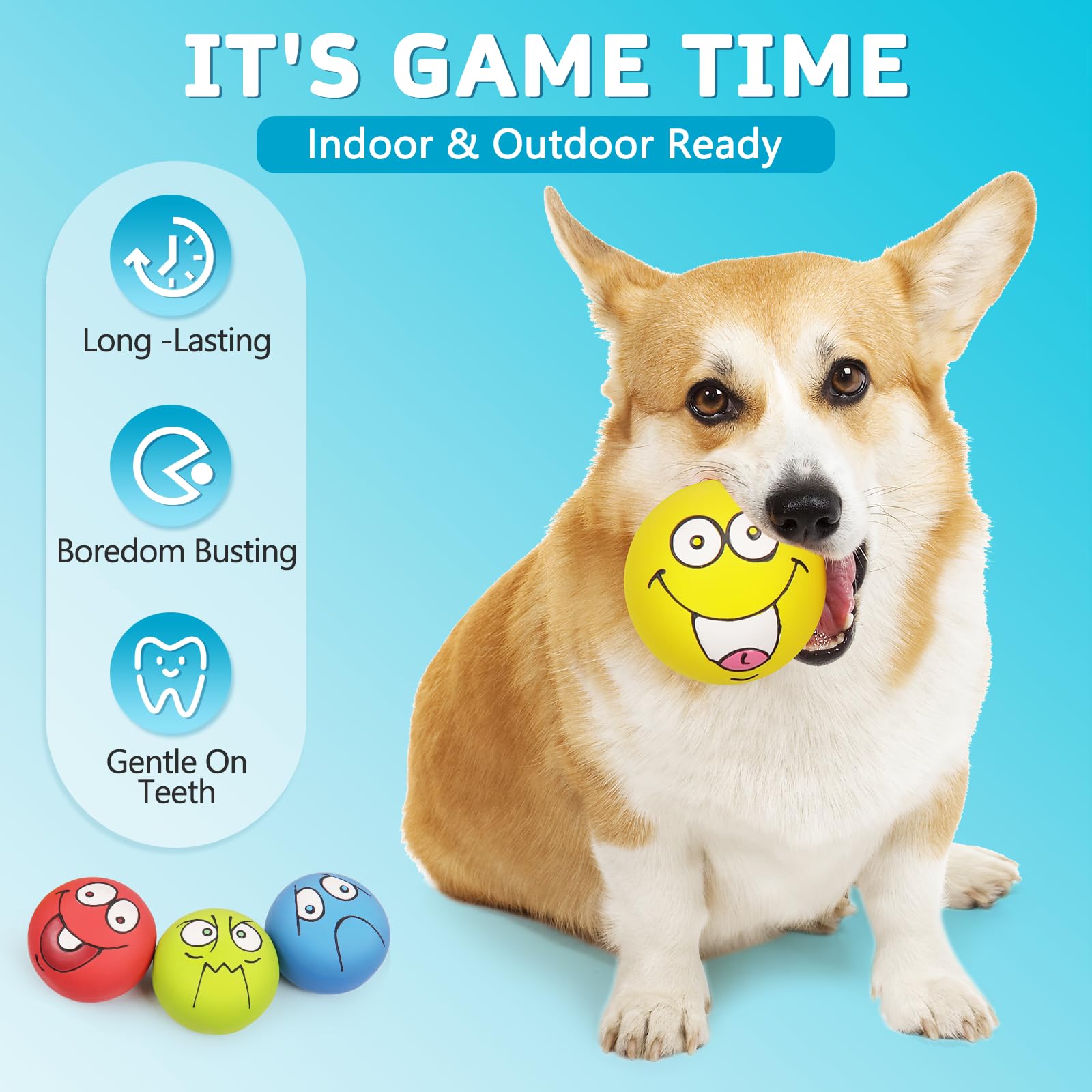HDSX vibrant color dog toy image ready for energetic chase sessions.