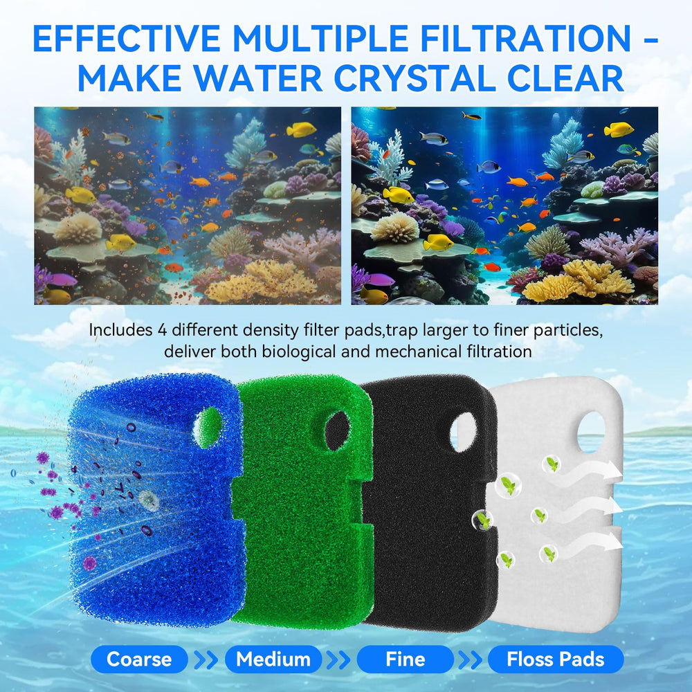 HDWGGD black fine sponge pad polishes water for crystal clarity