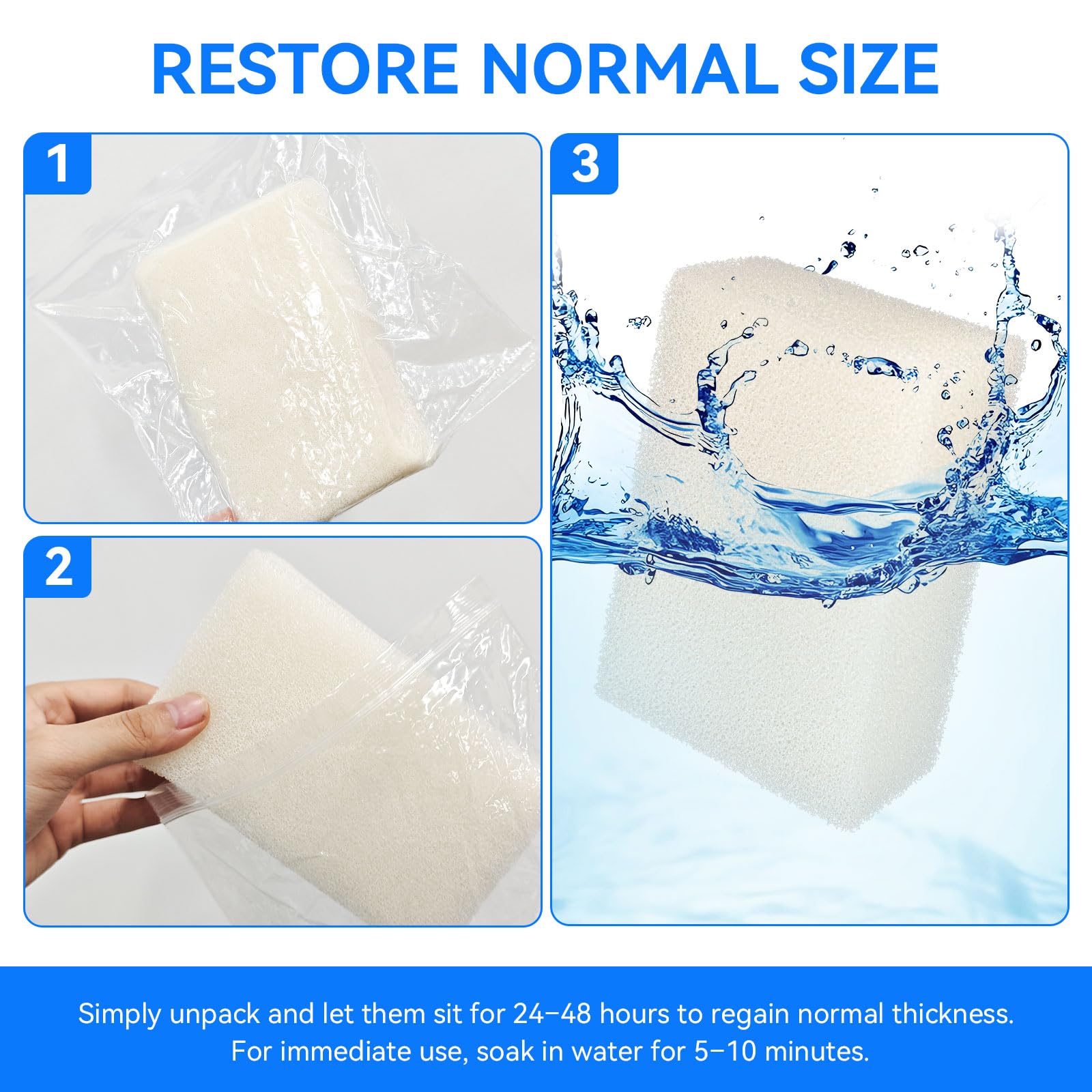 HDWGGD vacuum-sealed packaging may thin pads; let 24–48 hours recover.