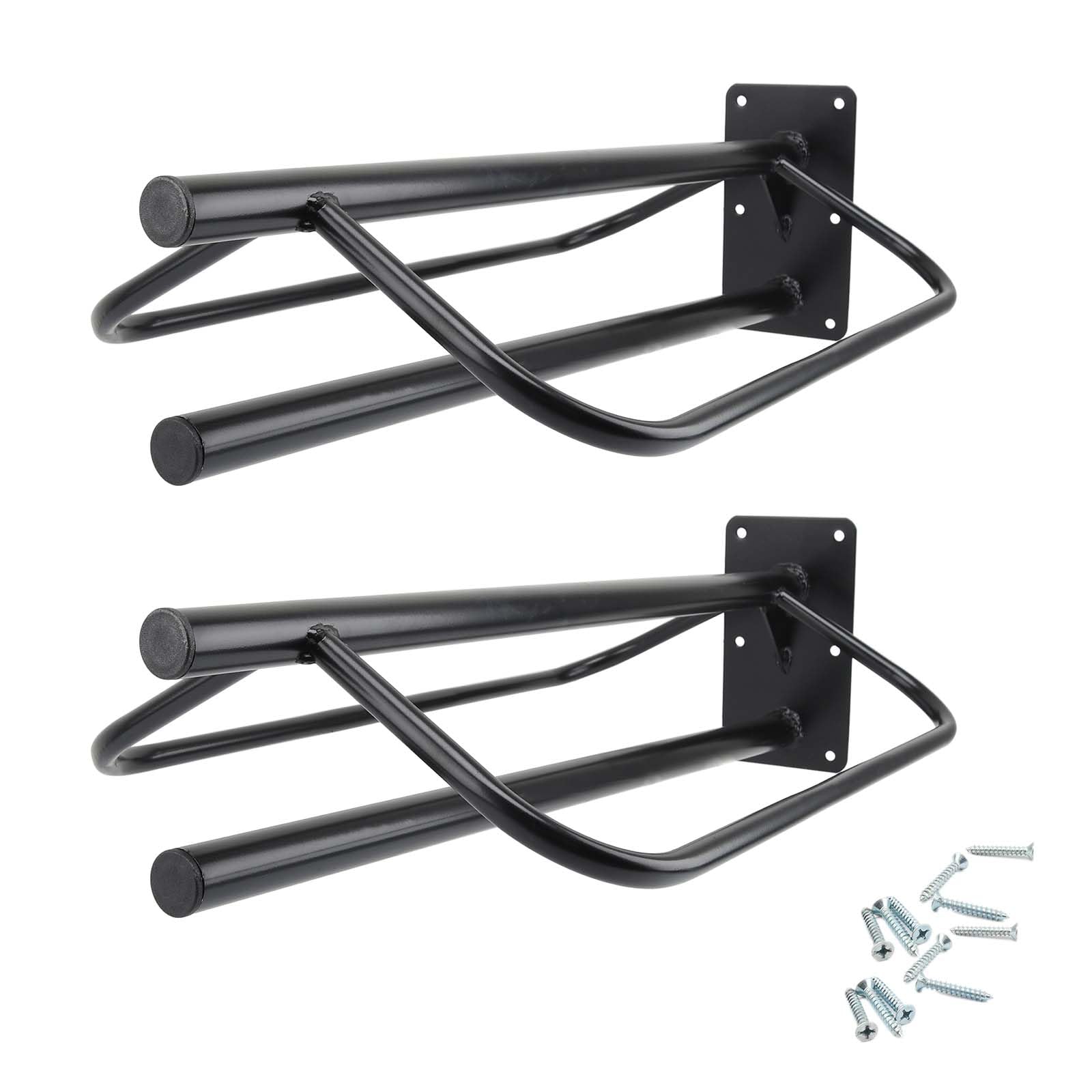 HDYEGY 2-pack saddle rack with wall mount keeps English and Western saddles organized