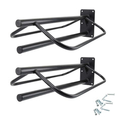 HDYEGY 2-pack saddle rack with wall mount keeps English and Western saddles organized