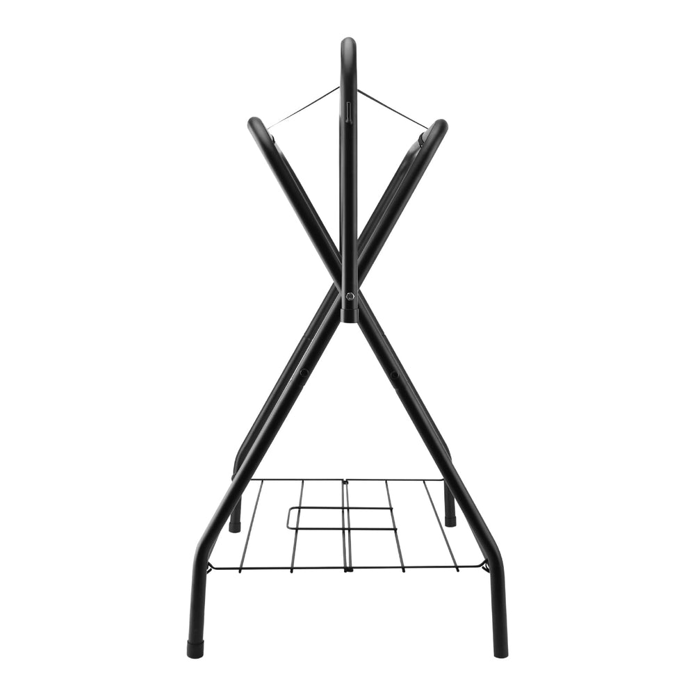 HDYEGY durable freestanding saddle stand ready for barn use.