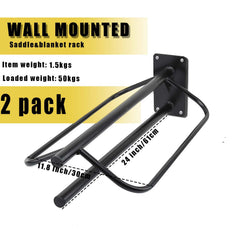 HDYEGY saddle rack for English and Western saddles protects gear