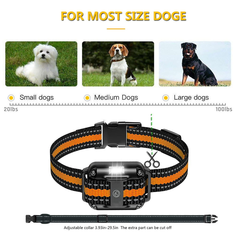 Heaflex adjustable nylon collar fits small to large dogs for comfort