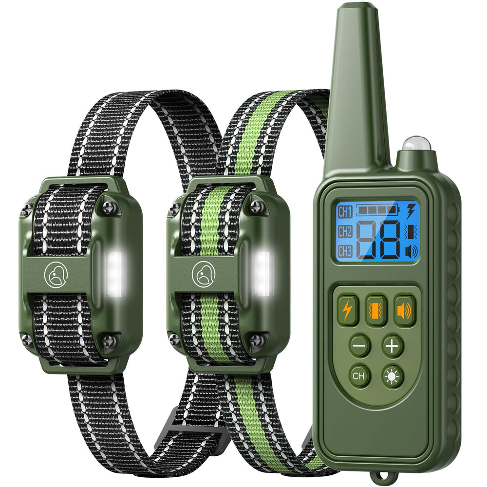 Heaflex dog shock collar remote with long-range control for flexible outdoor training.