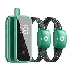 Heaflex dog shock collar touch-screen front view showing quick, user-friendly training control.