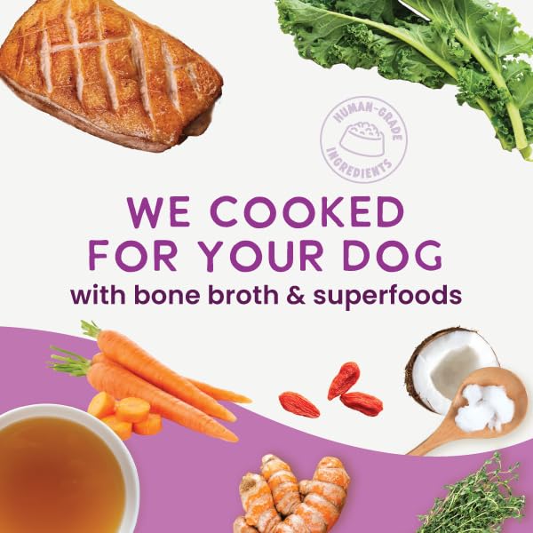 Health Extension Gently Cooked Duck & Kale superfoods shot highlights bone broth and turmeric benefits