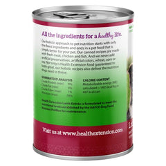 Health Extension Lamb Entree served in a bowl highlighting easy-digest paté for sensitive stomachs
