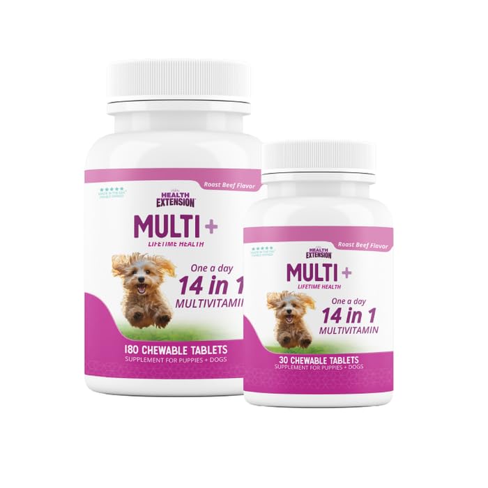 Health Extension Lifetime Multivitamin immune-support with colostrum visual hints at immune-related benefits.