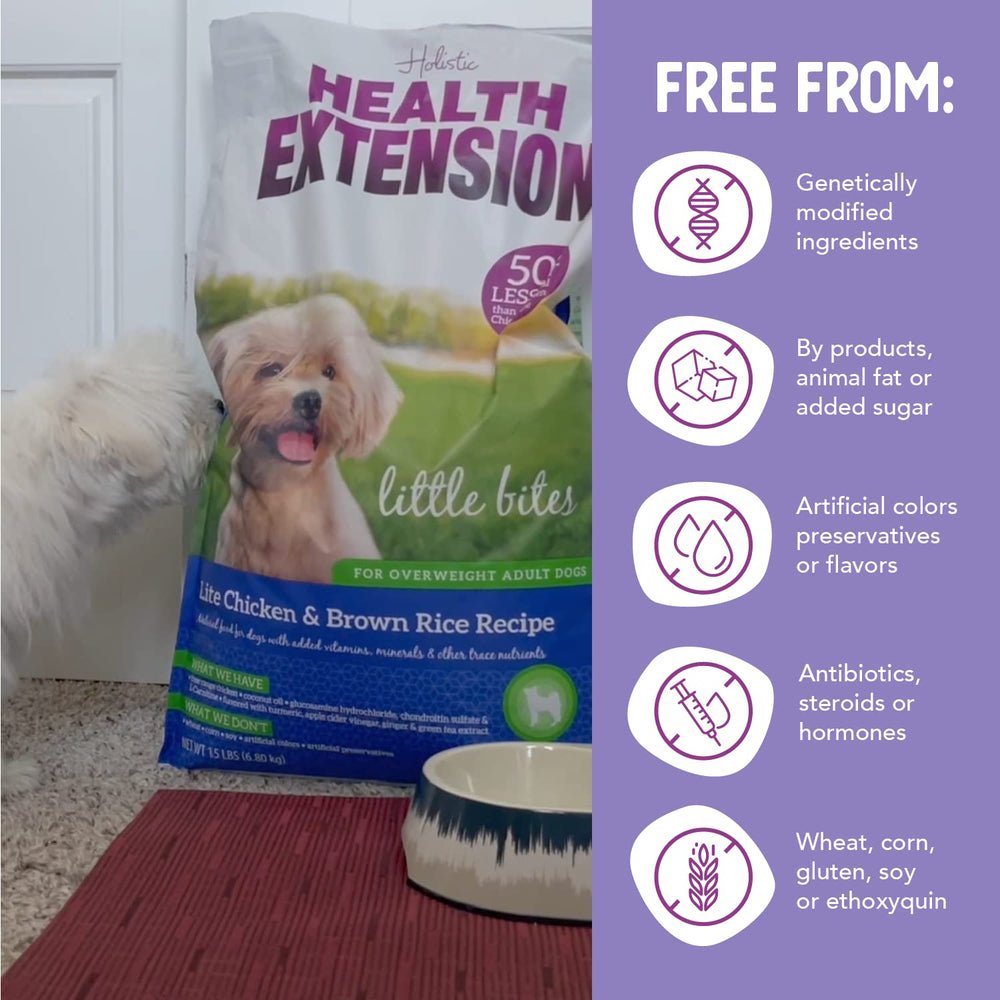 Health Extension Little Bites Lite coconut oil coat nourishment for skin.