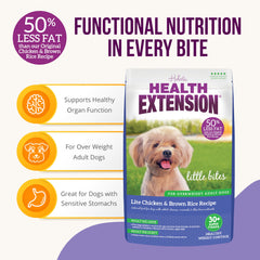 Health Extension Little Bites Lite 30+ superfoods blend supports natural immune health.