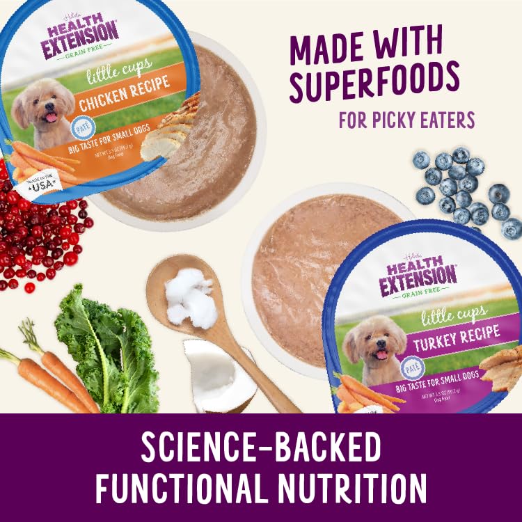 Health Extension Little Cups fruits and vegetables closeup highlights antioxidants for overall vitality.