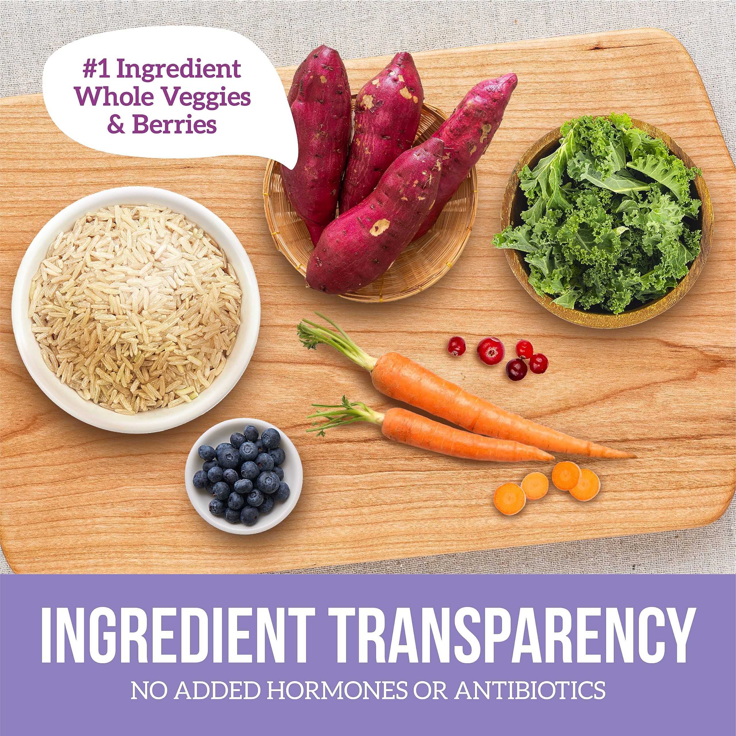 Health Extension Vegetarian Entrée packaging in a convenient case for easy storage.