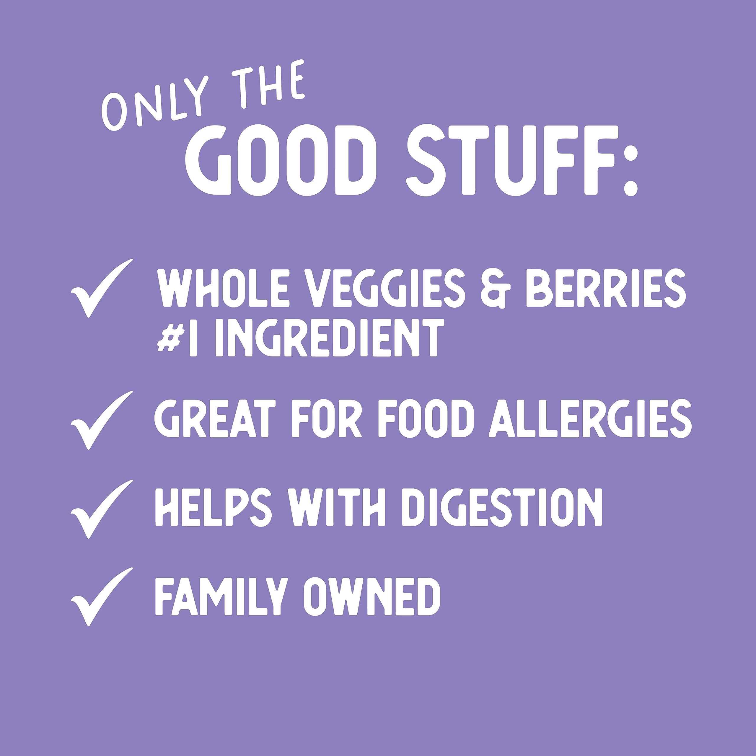 Health Extension Vegetarian Entrée soft texture appeals to dogs with sensitive stomachs.