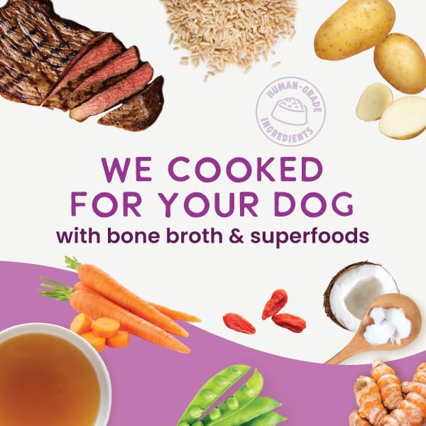 Health Extension veterinarian formulated label communicates complete and balanced nutrition for all dog sizes.