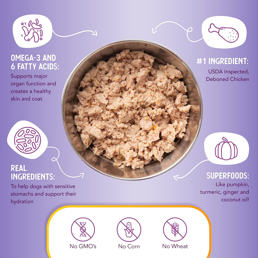 Health Extension gravy texture closeup conveys appetizing aroma and hydration-rich meal.