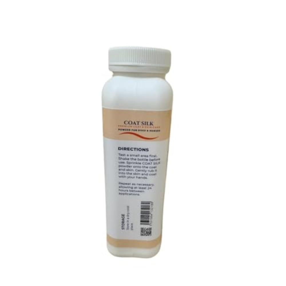 Healthy Paw Life Coat Silk supports daily grooming for dogs and horses.