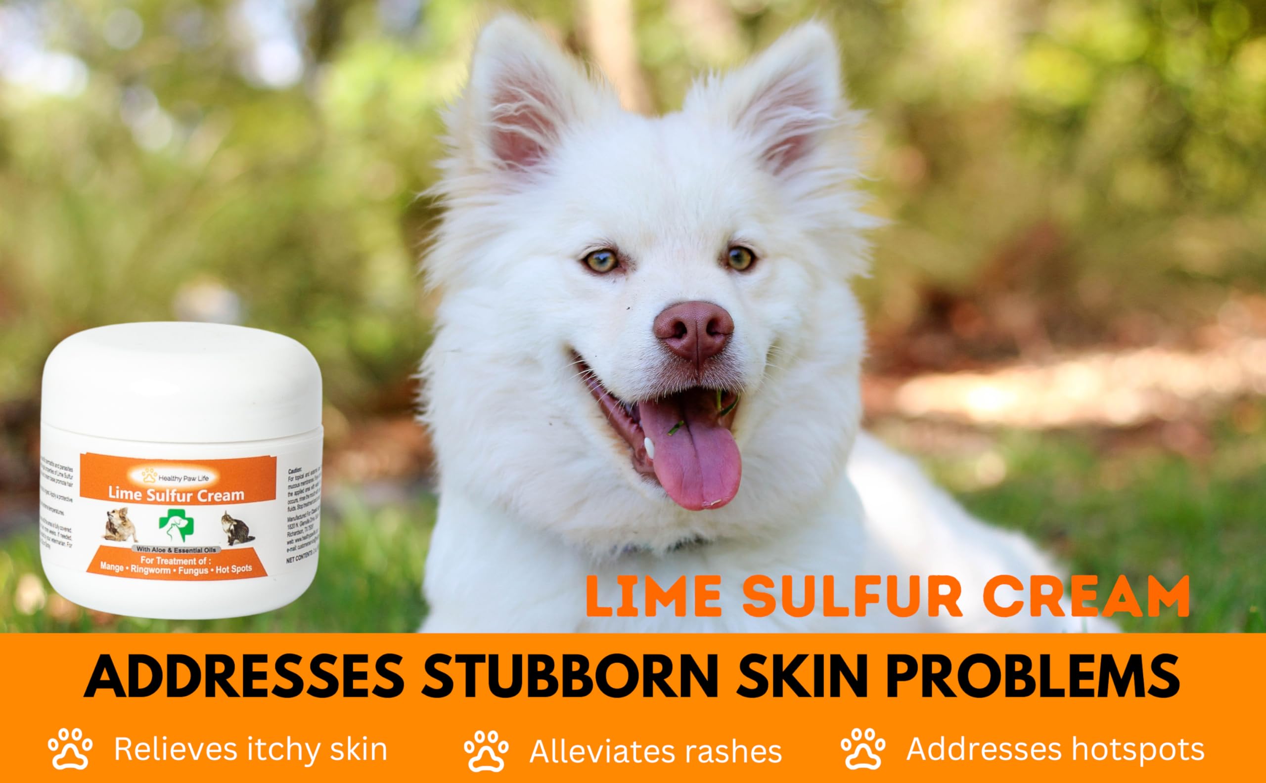 Healthy Paw Life vet-approved-label communicates trusted pet care.