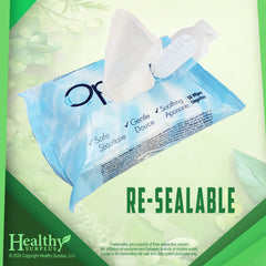 Healthy Surplus Optixcare eye wipes soft texture close-up for gentle pet eye care