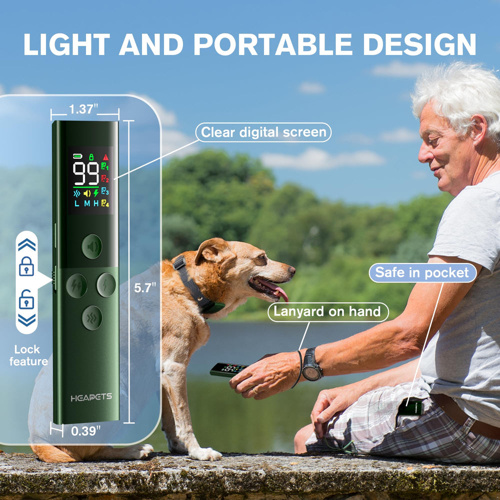 HEAPETS quick charge battery keeps training sessions uninterrupted